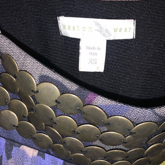 Anthropologie Weston Wear Mesh Floral Top - Picture 10 of 16